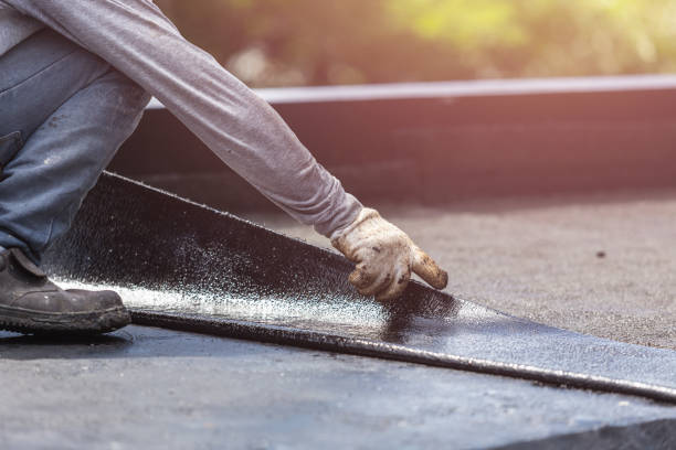 Professional Basement Waterproofing technician working in Red Hill, SC